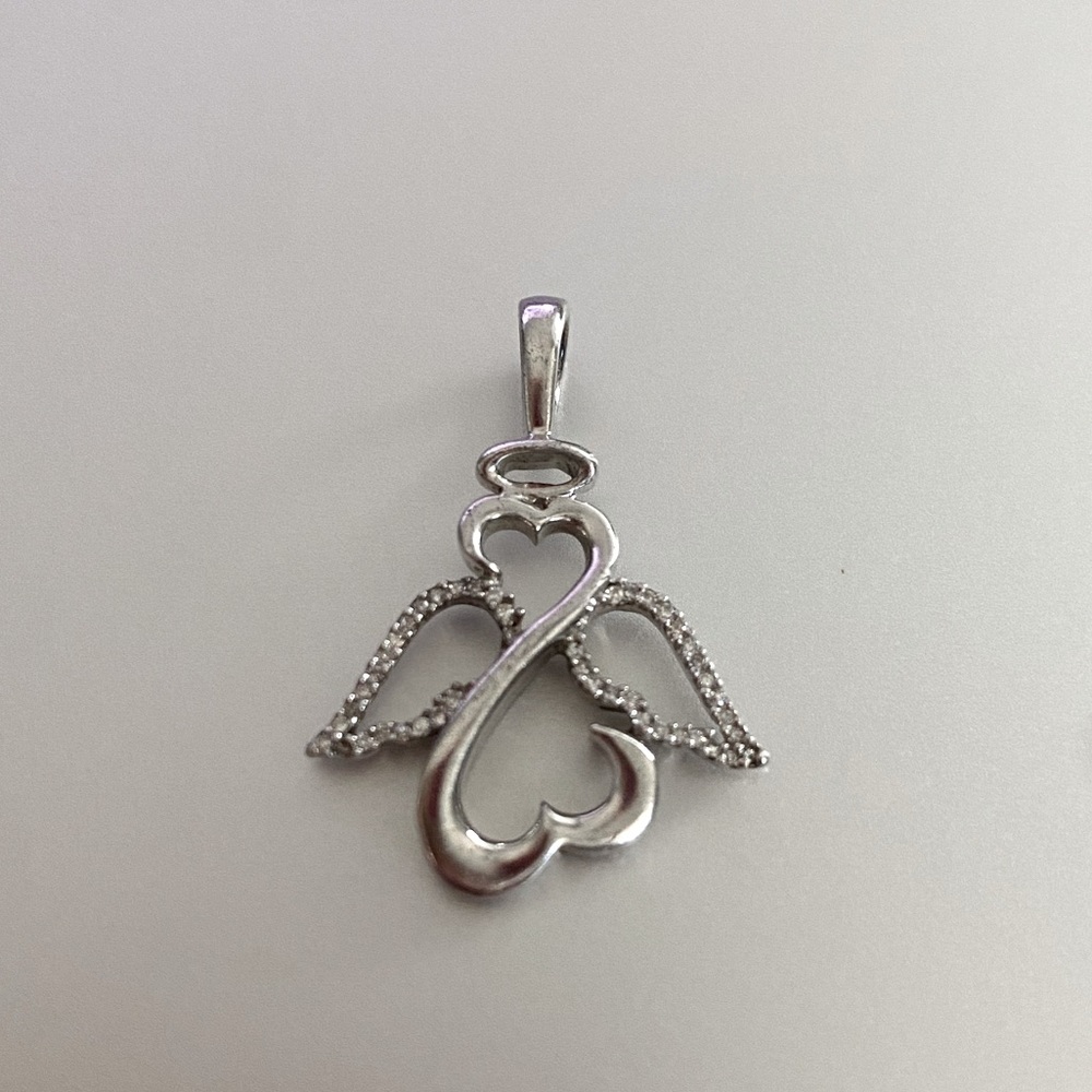 Open Hearts by Jane Seymour - angel pendant
